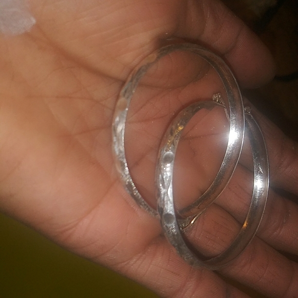 Earrings (100% silver) - Picture 1 of 6